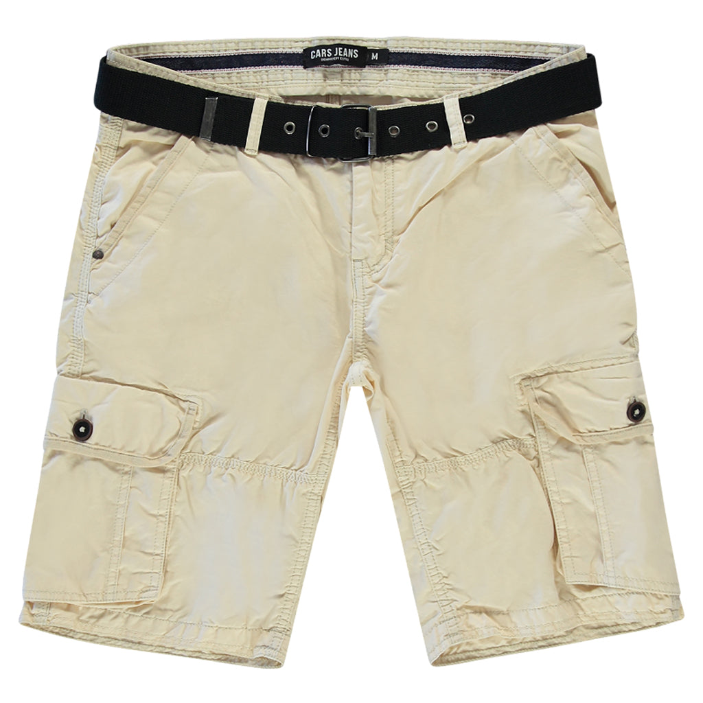 Cars Jeans Cargo-Short Durras | 100% Baumwolle mit Stoffgürtel
