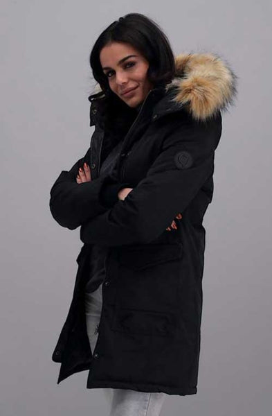 Parkajacke cars fiorenza front black