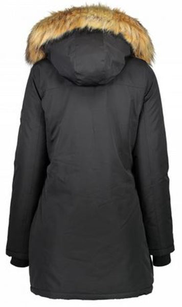 Cars Jeans  schwarze Damen Parka-Jacke “Fiorenza”
