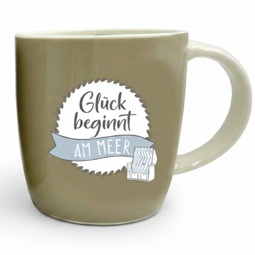 Kaffeetasse_Gilde_Glück beginnt am Meer
