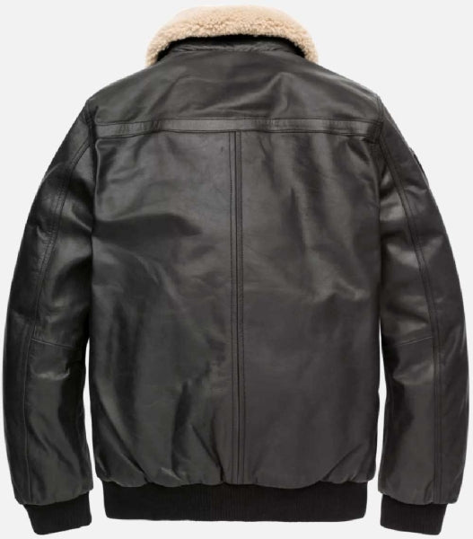 Hudson bomber black back