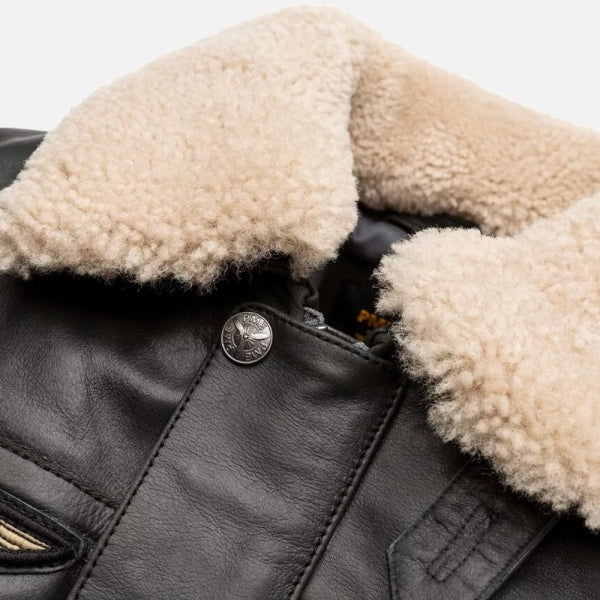 Hudson bomber black detail_1