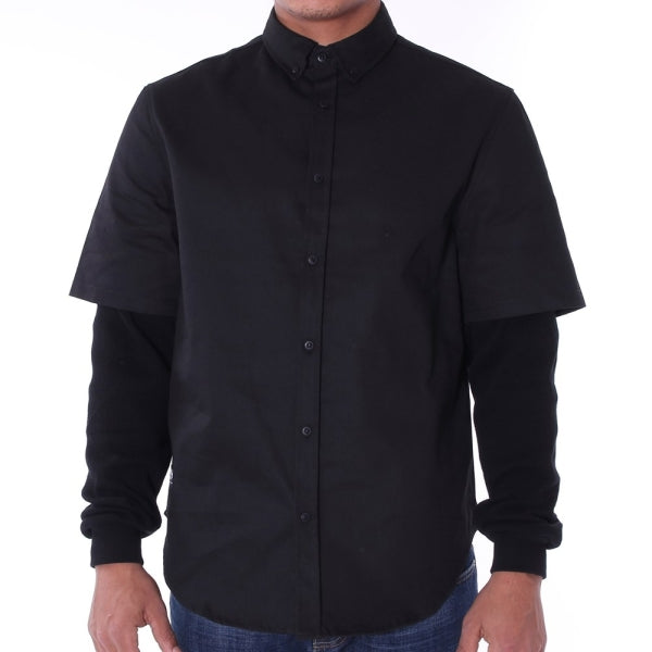 PellePelle │ double sleeve shirt │ black