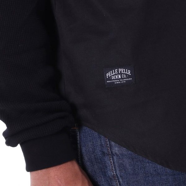 PellePelle │ double sleeve shirt │ black