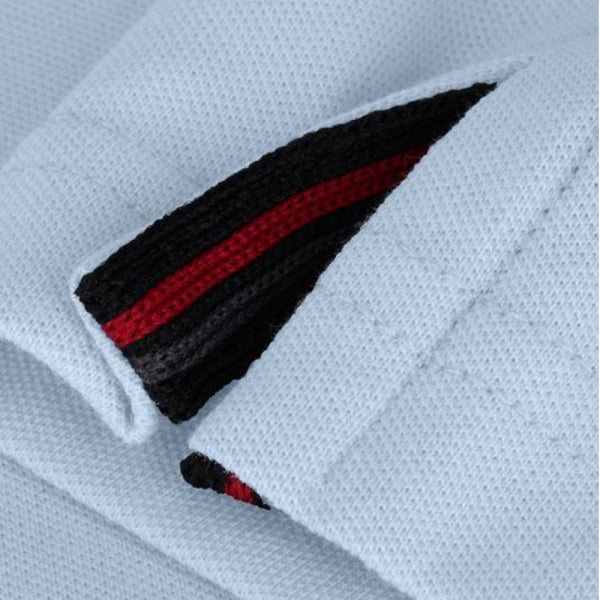Herrenpoloshirt von Spitzbub® in Hellblau