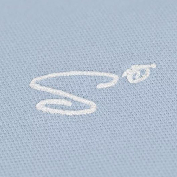 Herrenpoloshirt von Spitzbub® in Hellblau