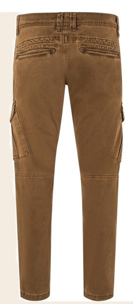 Cargohose von Timezone in der Farbe Rust Brown