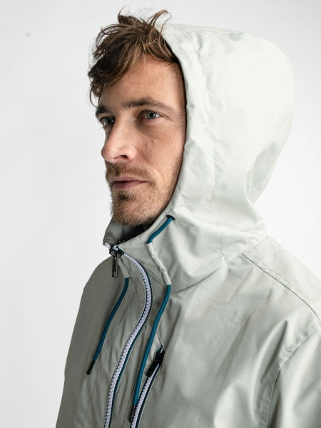 Petrol Industries Herrensommerjacke in der Farbe Old White