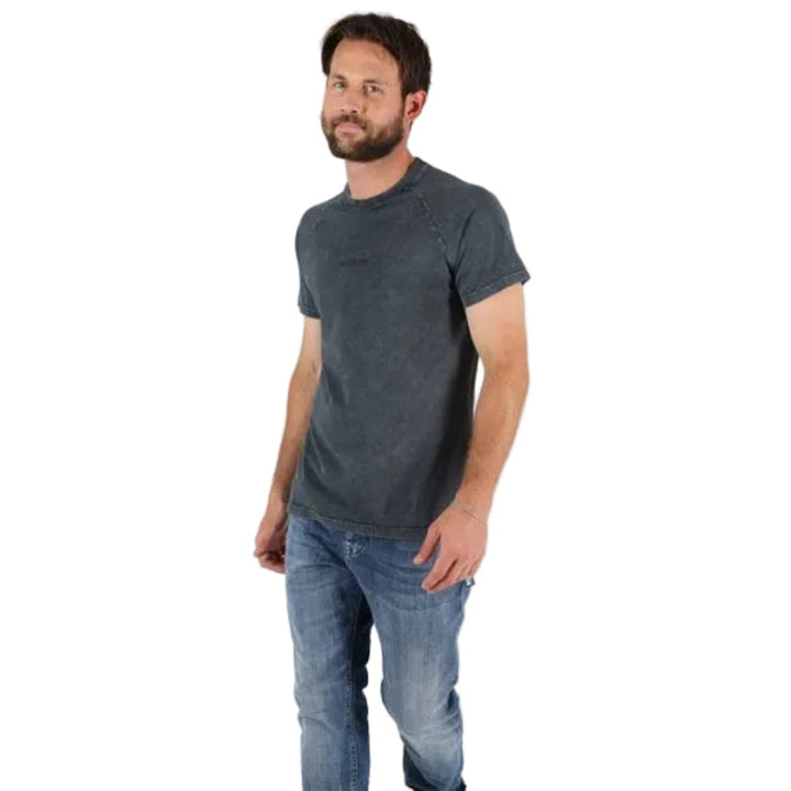 Miracle of Denim T-Shirt Anthrazit – Herren Basic aus 100 % Baumwolle | Gerry's House of Style