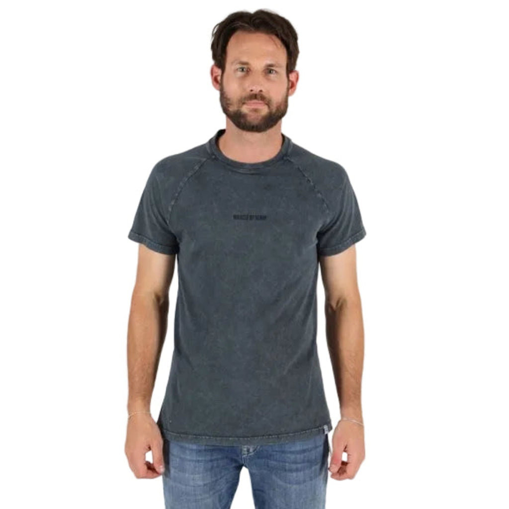 Miracle of Denim T-Shirt Anthrazit – Herren Basic aus 100 % Baumwolle | Gerry's House of Style