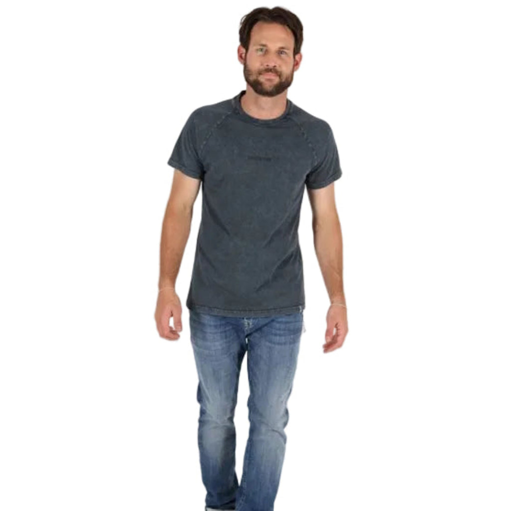 Miracle of Denim T-Shirt Anthrazit – Herren Basic aus 100 % Baumwolle | Gerry's House of Style